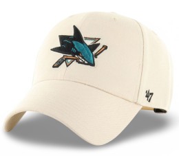 47 Brand Кепка 47 Brand San Jose Sharks MVPSP22WBP-NT Beige
