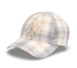 Кепка New Era 9FORTY New York Yankees Plaid 60364293 Beige