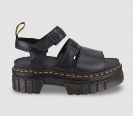 Босоніжки Dr. Martens Ricki Nappa Lux 3-Strap Platform 27405001 Black