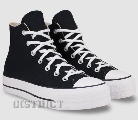 Converse Кеди Converse Chuck Taylor All Star Lift Hi 560845C Black - Заображення 1