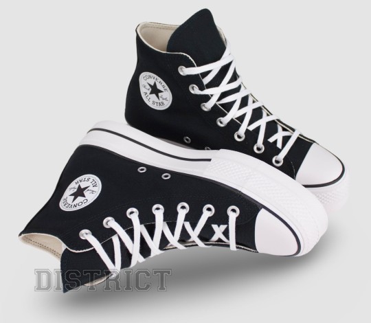 Converse Кеди Converse Chuck Taylor All Star Lift Hi 560845C Black - Заображення 3