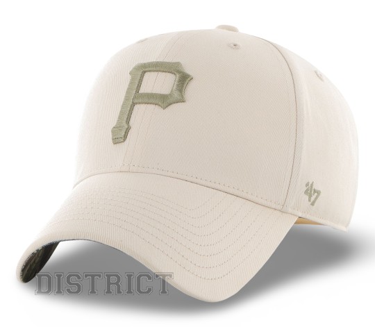 47 Brand Кепка 47 Brand Mlb Pittsburgh Pirates Tropic TPCSP20CTP-NT Beige - Заображення 1