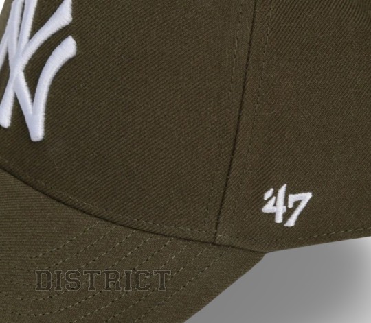 47 Brand Кепка 47 Brand New York Yankees MVPSP17WBP-SW Khaki - Заображення 2