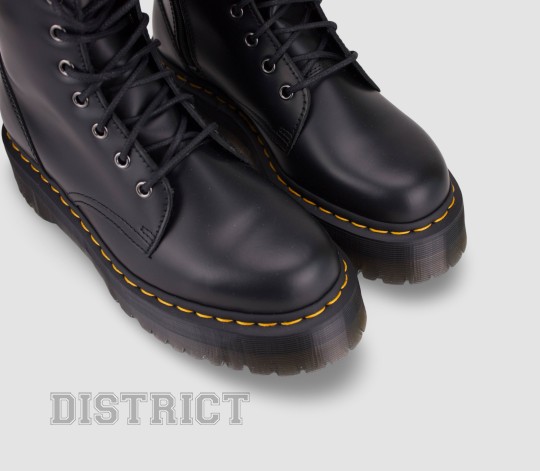 Dr. Martens Черевики Dr. Martens Jadon Polished Smooth Platform 15265001 Black - Заображення 2