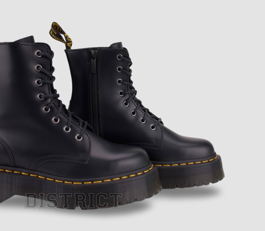 Dr. Martens Черевики Dr. Martens Jadon Polished Smooth Platform 15265001 Black - Заображення 4