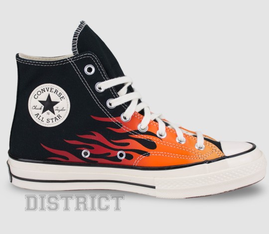 Converse Кеди Converse Chuck 70 Archive Flame 165024C Black - Заображення 1