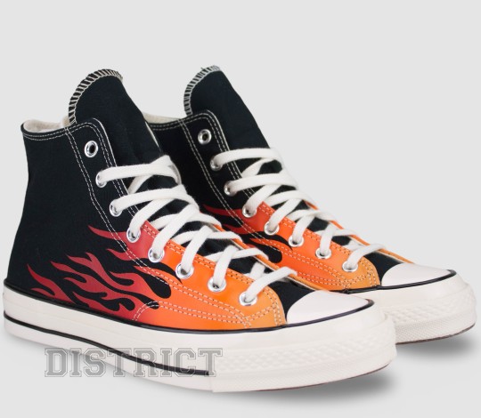 Converse Кеди Converse Chuck 70 Archive Flame 165024C Black - Заображення 3