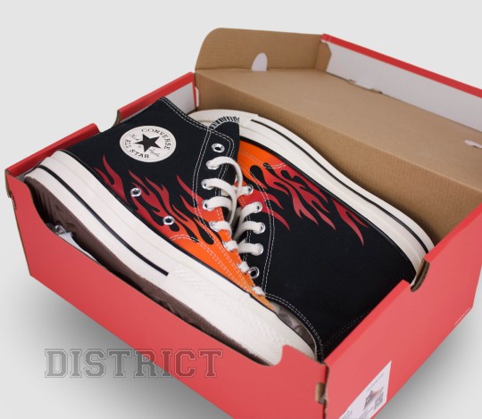 Converse Кеди Converse Chuck 70 Archive Flame 165024C Black - Заображення 9