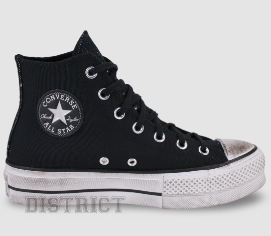 Converse Кеди Converse Chuck Taylor All Star Lift Chrome A06450C Black - Заображення 1