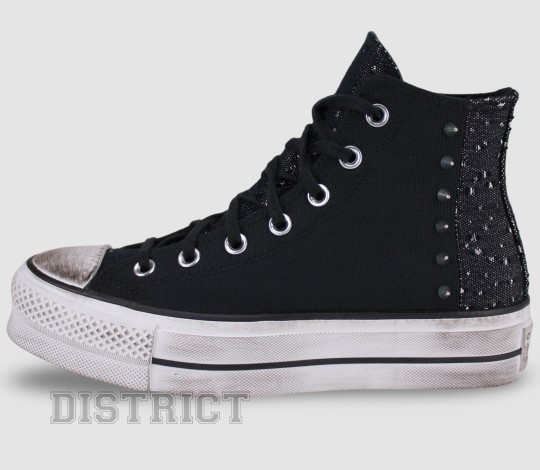 Converse Кеди Converse Chuck Taylor All Star Lift Chrome A06450C Black - Заображення 2