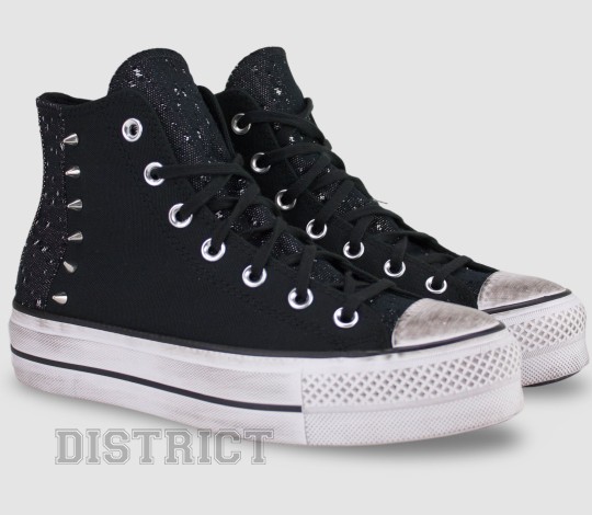 Converse Кеди Converse Chuck Taylor All Star Lift Chrome A06450C Black - Заображення 3