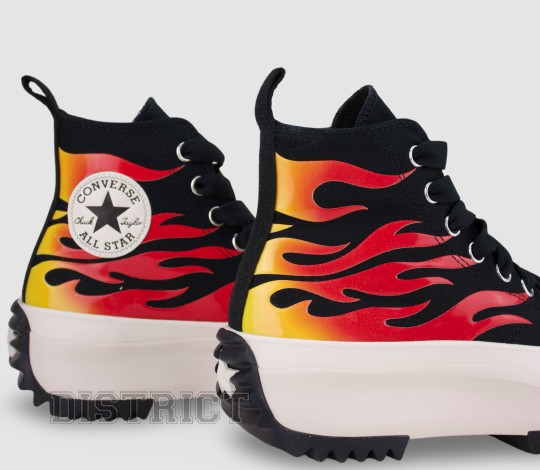 Converse CONVERSE Run Star Hike A08766C Кеди 37(4,5)(р) Black/Red/Yellow - Картинка 6