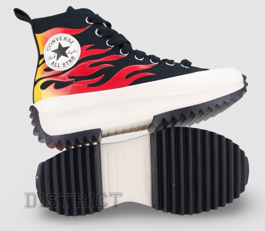 Converse CONVERSE Run Star Hike A08766C Кеди 37(4,5)(р) Black/Red/Yellow - Картинка 8