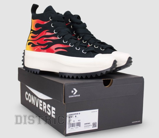 Converse CONVERSE Run Star Hike A08766C Кеди 37(4,5)(р) Black/Red/Yellow - Картинка 9