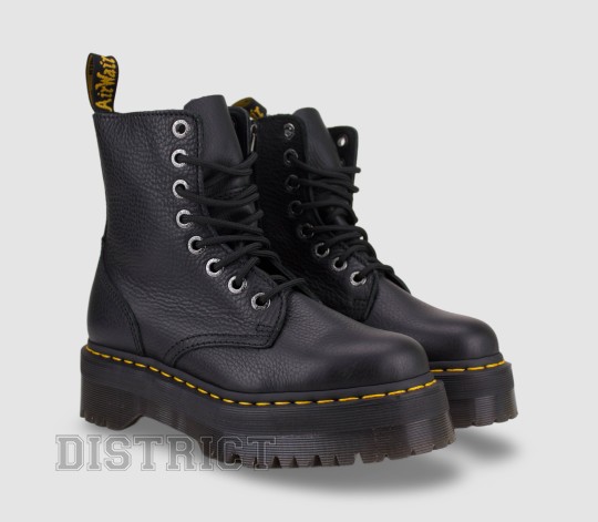 Dr. Martens Черевики Dr. Martens Jadon III Pisa Leather 26378001 Black - Заображення 3