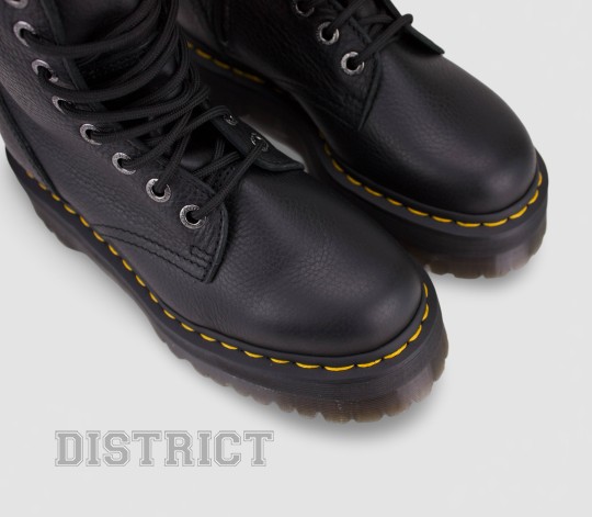 Dr. Martens Черевики Dr. Martens Jadon III Pisa Leather 26378001 Black - Заображення 4