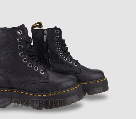 Dr. Martens Черевики Dr. Martens Jadon III Pisa Leather 26378001 Black - Заображення 6