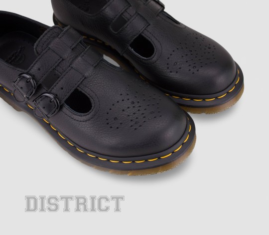 Dr.Martens DR.MARTENS Mary Jane 30692001 Туфлi 37(4)(р) Black Virginia - Картинка 4