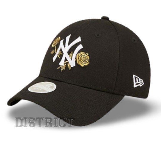 New Era Кепка New Era New York Yankees Floral Metallic 60298688 Black - Заображення 1