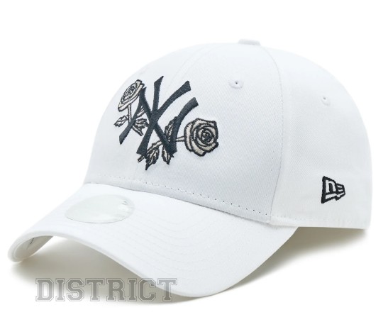 New Era Кепка New Era 9FORTY New York Yankees Floral Metallic 60298689 White - Заображення 1