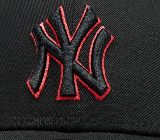 New Era Кепка New Era New York Yankees Team Outline 9FORTY 60364407 Black - Заображення 3