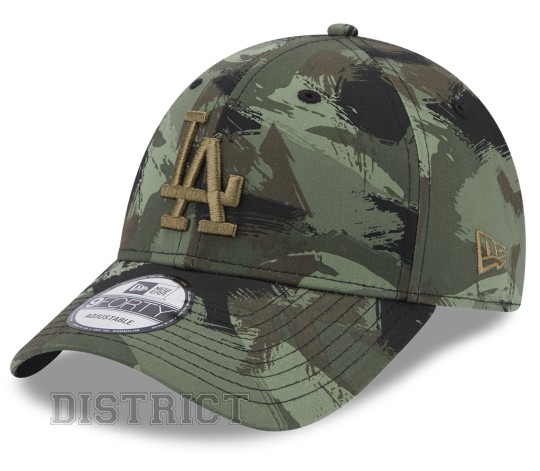 New Era Кепка New Era Painted 940 LA Dodgers 60364492 Green - Заображення 1