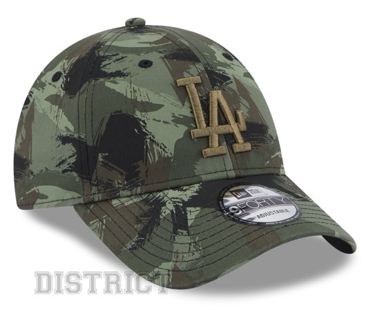 New Era Кепка New Era Painted 940 LA Dodgers 60364492 Green - Заображення 3