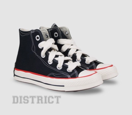 Converse CONVERSE Chuck 70 A09139C Кеди 37(4,5)(р) Black/White/Red - Картинка 1