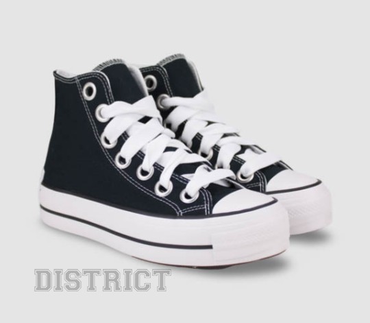 Converse CONVERSE Ctas Lift A10424C Кеди 37(6,5)(р) Black/White - Картинка 3