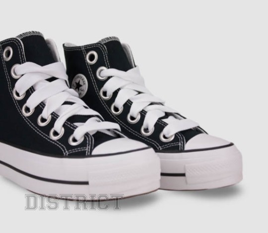 Converse CONVERSE Ctas Lift A10424C Кеди 37(6,5)(р) Black/White - Картинка 6