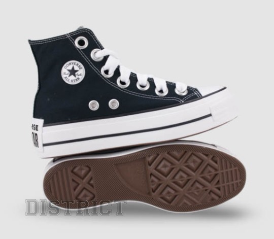 Converse CONVERSE Ctas Lift A10424C Кеди 37(6,5)(р) Black/White - Картинка 7