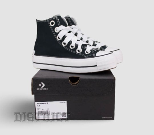 Converse CONVERSE Ctas Lift A10424C Кеди 37(6,5)(р) Black/White - Картинка 8