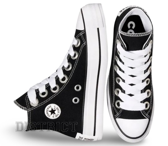 Converse Кеди Converse Chuck Taylor All Star Lift Platform Sketch A10424C Black - Заображення 4
