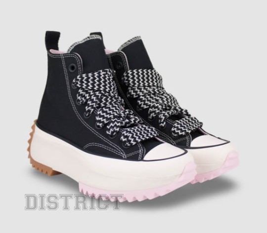 Converse CONVERSE Run Star Hike A10435C Кеди 37(4,5)(р) Black/White/Pink - Картинка 3