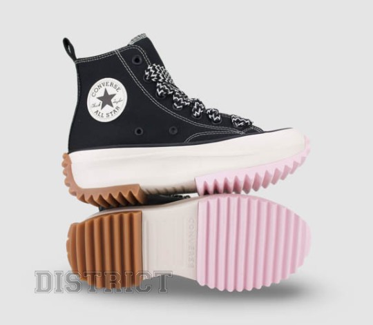 Converse CONVERSE Run Star Hike A10435C Кеди 37(4,5)(р) Black/White/Pink - Картинка 7