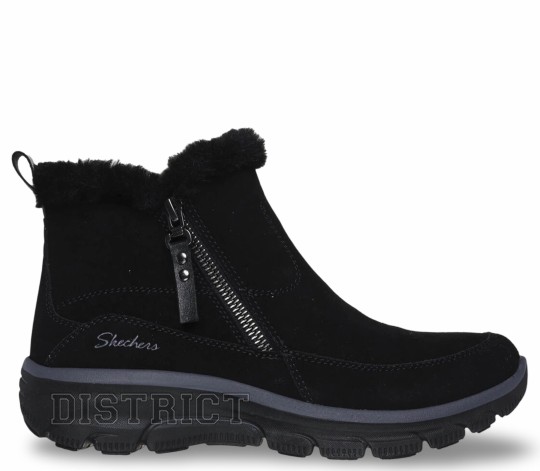 Skechers Черевики Skechers Relaxed Fit: Easy Going - Cool Zip! 167862 BLK чорні - Заображення 1
