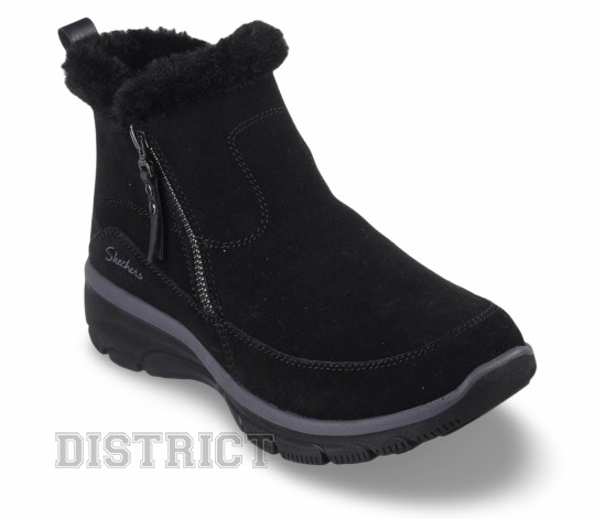 Skechers Черевики Skechers Relaxed Fit: Easy Going - Cool Zip! 167862 BLK чорні - Заображення 3