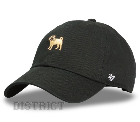47 Brand Кепка 47 Brand Pug Dog Base Runner Icon BSRIC1411GWS-BKH Black - Заображення 1