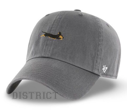 47 Brand Кепка 47 brand Dog Base Runner Icon BSRIC1411GWS-CCC Charcoal - Заображення 1