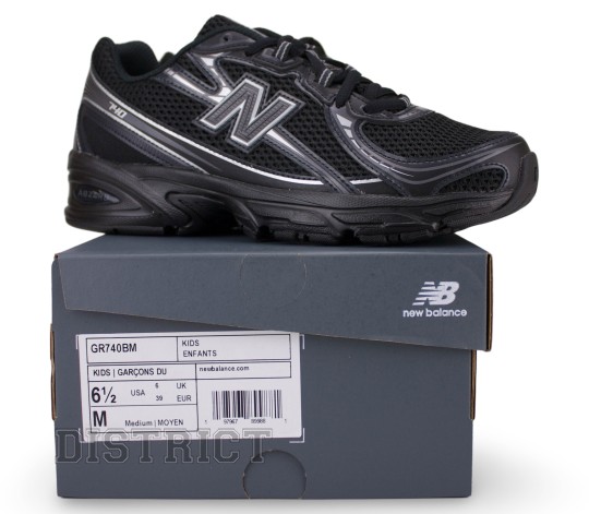 New Balance NEW BALANCE GR740BM Кросiвки 37,5(5)(р) Black - Заображення 9