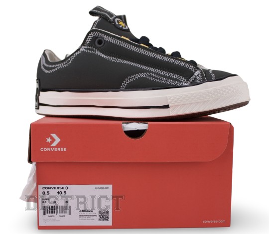 Converse Кеды Converse Chuck 70 Sketch Puffed Ox A10562C Black - Картинка 10