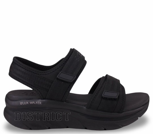 Skechers Босоніжки Skechers D'lux Walker - Adored Days 119823 BBK Black - Заображення 1