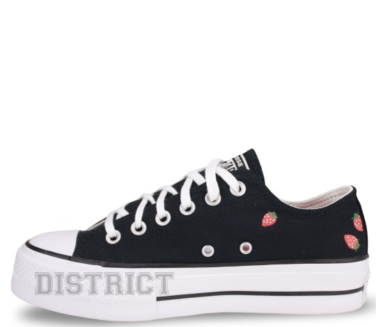 Converse Кеды Converse Chuck Taylor All Star Lift Strawberries A14935C Black - Картинка 2