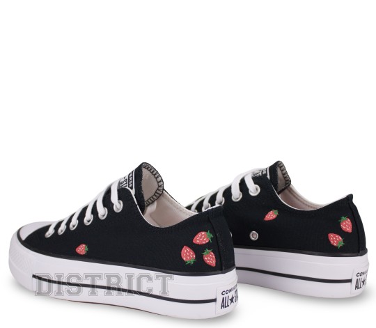 Converse Кеды Converse Chuck Taylor All Star Lift Strawberries A14935C Black - Картинка 4