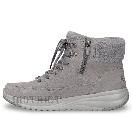 Skechers Черевики Skechers On-the-GO Stellar - Winterize 144770 CHAR сірі - Заображення 2