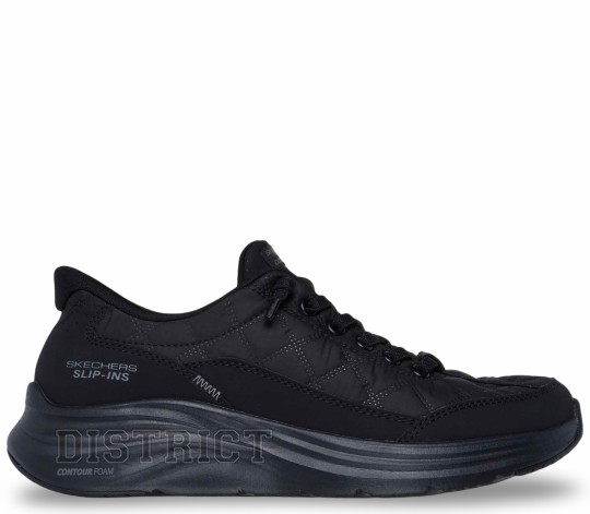 Skechers Кросiвки Skechers Slip-ins: Contour Foam - Cozy Fit 150404 BBK чорні - Заображення 1