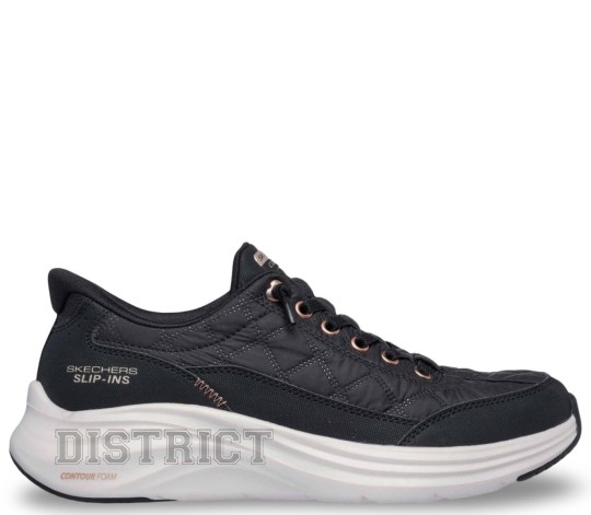 Skechers Кросівки Skechers Slip-ins: Contour Foam - Golden Hour 150413 BKRG чорні - Заображення 1