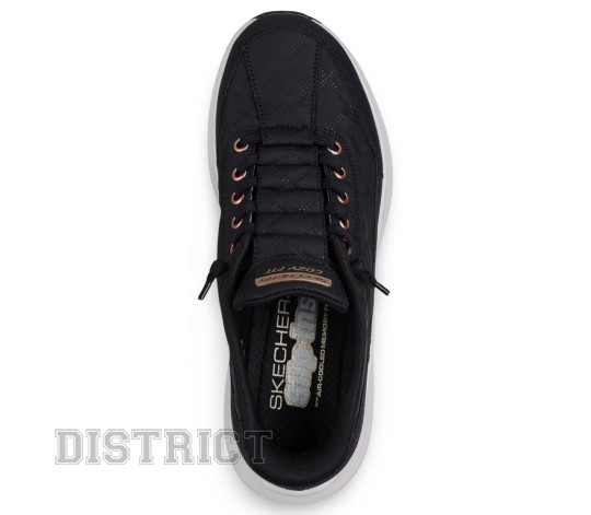 Skechers Кросівки Skechers Slip-ins: Contour Foam - Golden Hour 150413 BKRG чорні - Заображення 4