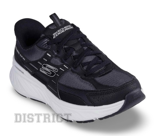 Skechers Кросiвки Skechers Edgeride 150497 BKW чорні - Заображення 2