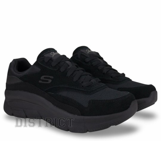 Skechers Кросівки Skechers Relaxed Fit: Modern D'Lux - Free Mind 158590 BBK чорні - Заображення 3